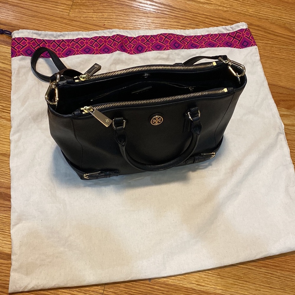 Tory Burch crossbody bag purse w dust bag - Picture 2 of 10